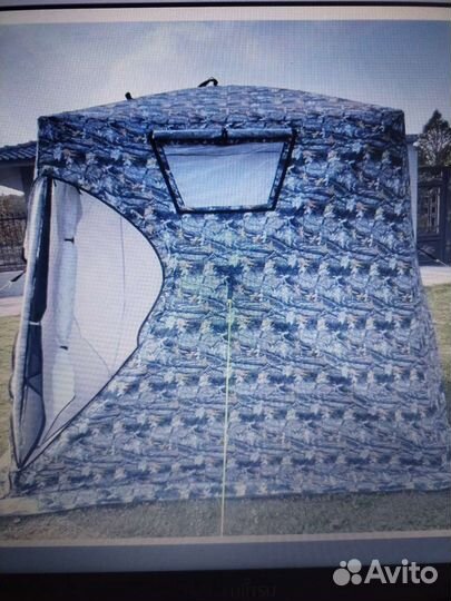 Зимняя палатка cube 4х слойная