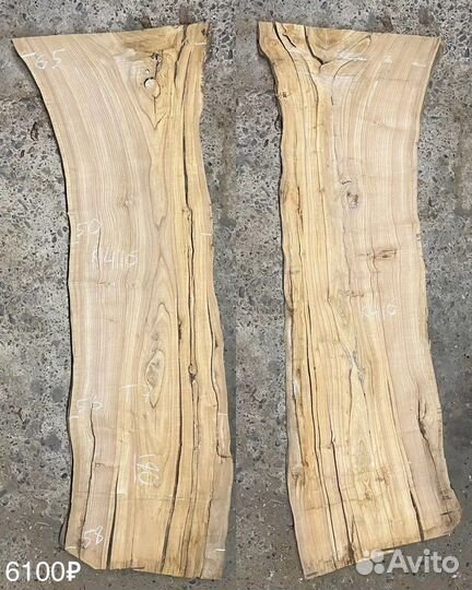 Слэбы карагача,спилы