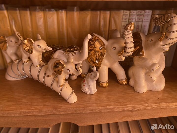 Статуэтка слон фарфор