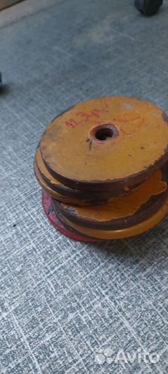 Штанга гриф блины бу