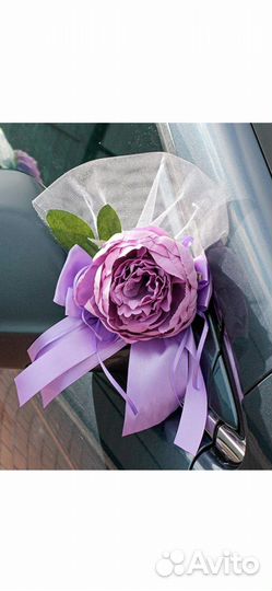 Украшения на свадебные авто