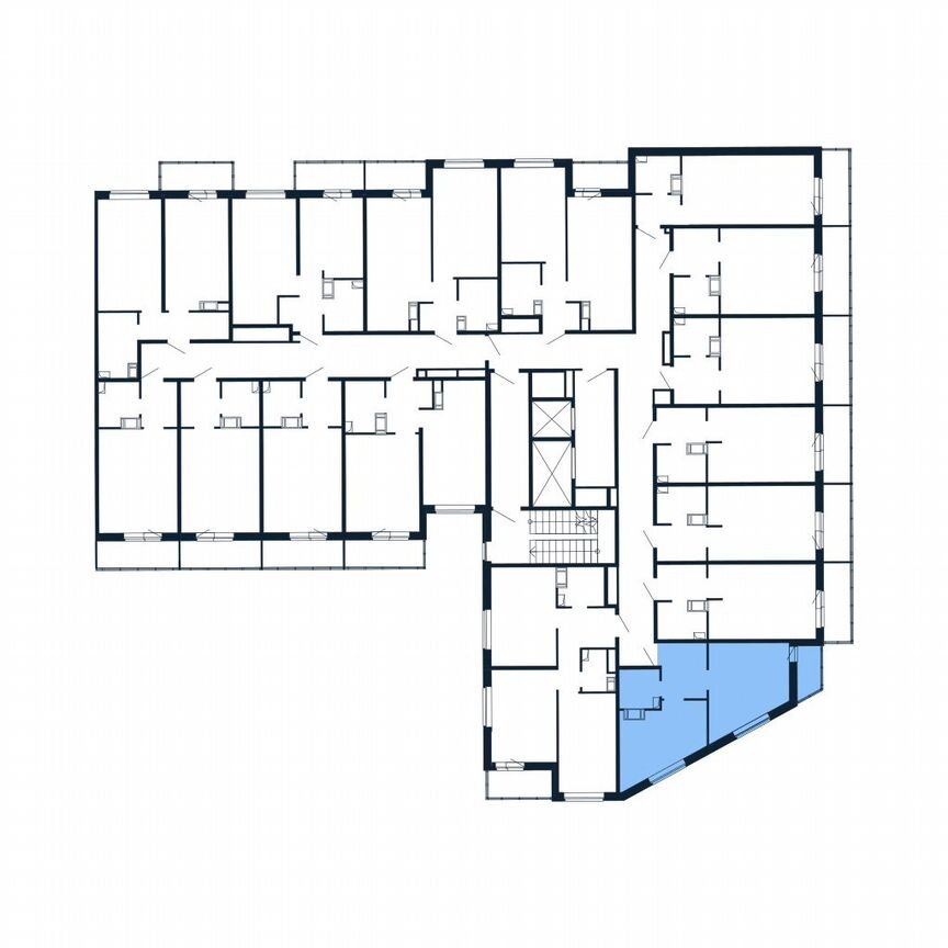 1-к. квартира, 31,3 м², 12/12 эт.