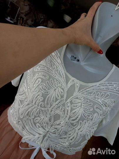 Будуарное платье