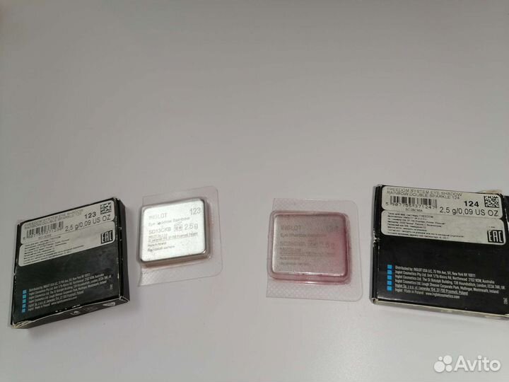 Тени Inglot eyeshadow rainbow