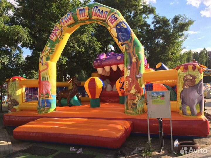 Аренда батутов, аттракционы, прокат батутов