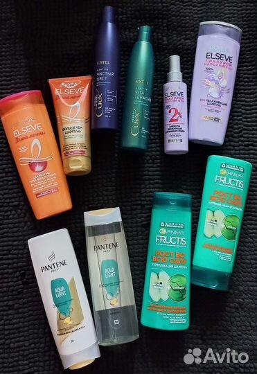 Набор elseve, pantene, fructis