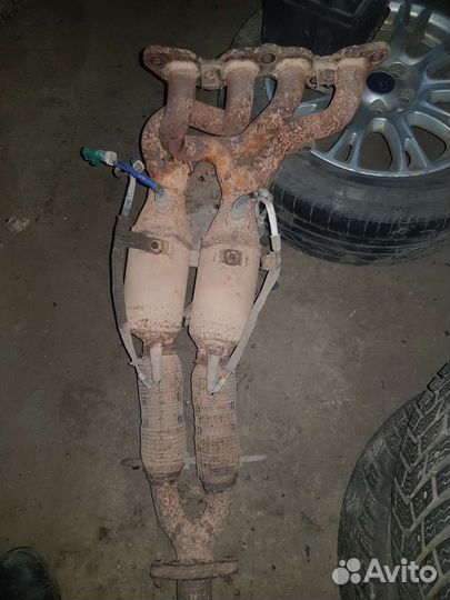 Трубы выхлопная ford focus3 1.6 125лс