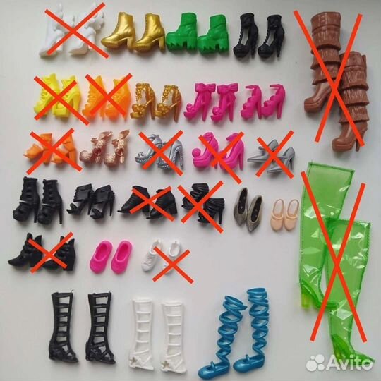 Обувь, сумки, кепки, украшения Барби Кен