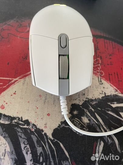 Мышь Logitech G102 lightsync белая