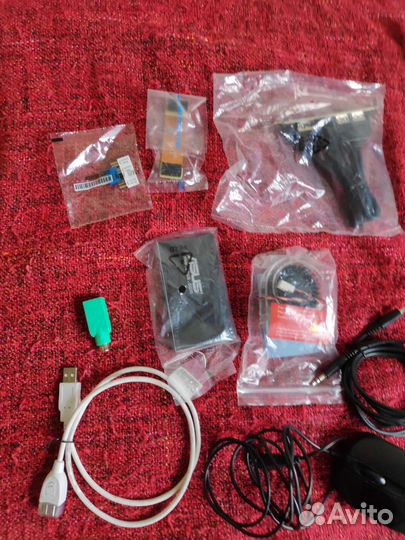 Мышь + разные кабели