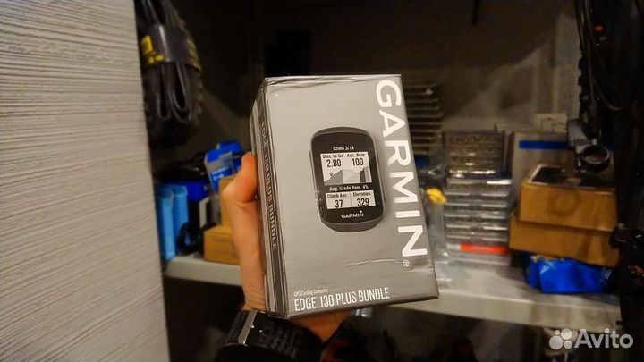Велокомпьютер с чсс Garmin Edge 130 Plus Bundle