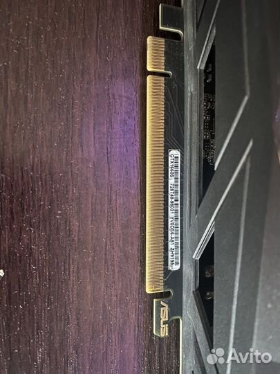 Видеокарта Asus Geforce GTX 1660 super gaming 6gb