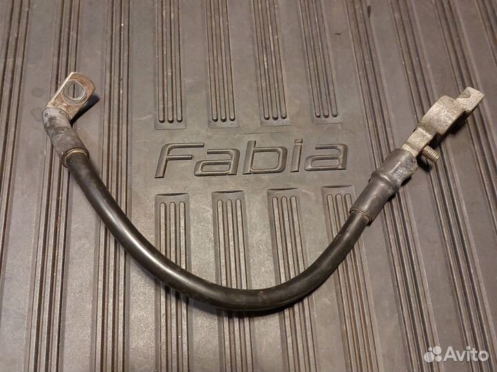 Клемма аккумулятора минус Skoda Fabia 2 6R0971235c