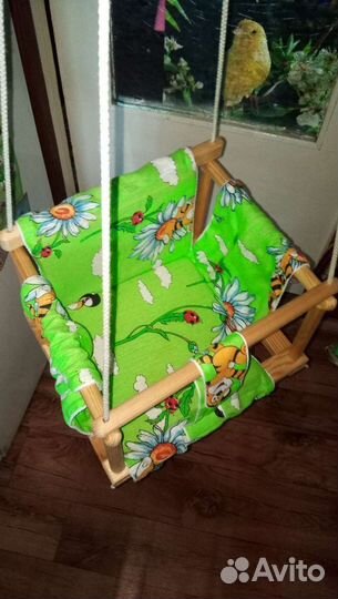 Детская качеля подвесная