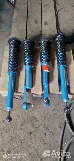 На Мерседес W220,221/221 4Matik пружинные стойки