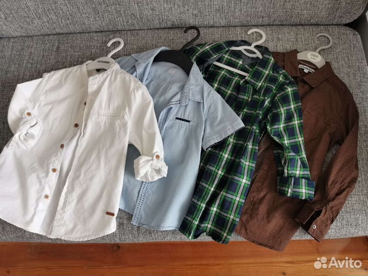 Рубашки для мальчика пакетом