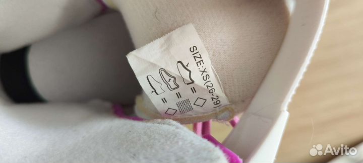 Коньки детские б/у, размер 26-29