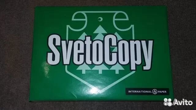 Бумага A4 для офиса SvetoCopy, факсовая Lomond