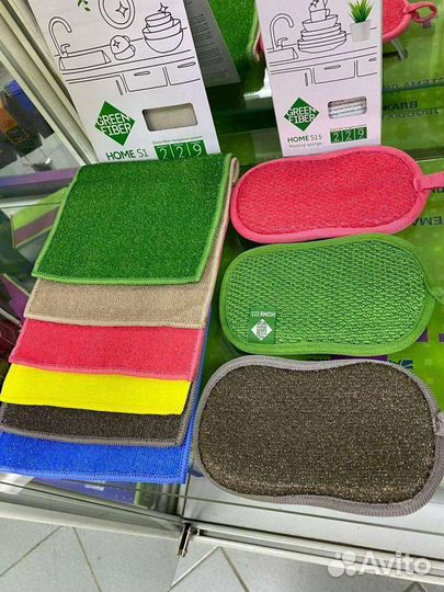 Файбер для мытья посуды