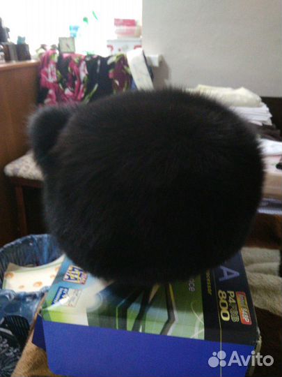 Меховая шапка, песец