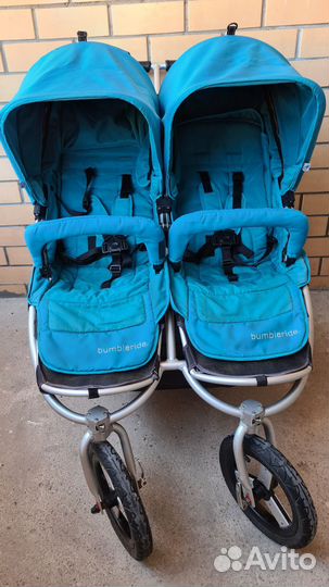 Коляска для двойни/погодок Bumbleride Indie Twin