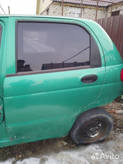 Двери и багажник на daewoo matiz