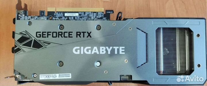 Видеокарта gigabyte GeForce RTX 3050 gaming OC
