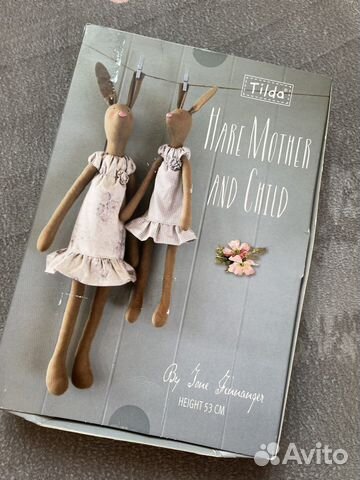 Набор для шитья тильда Hare Mother and Child