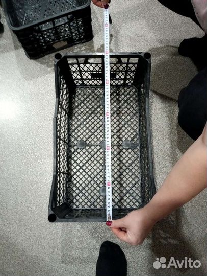 Пластиковые ящики в наличии разные размеры