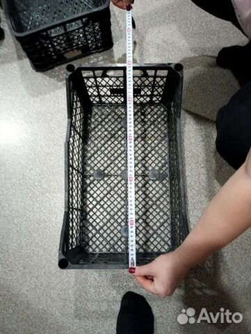 Пластиковые ящики в наличии разные размеры