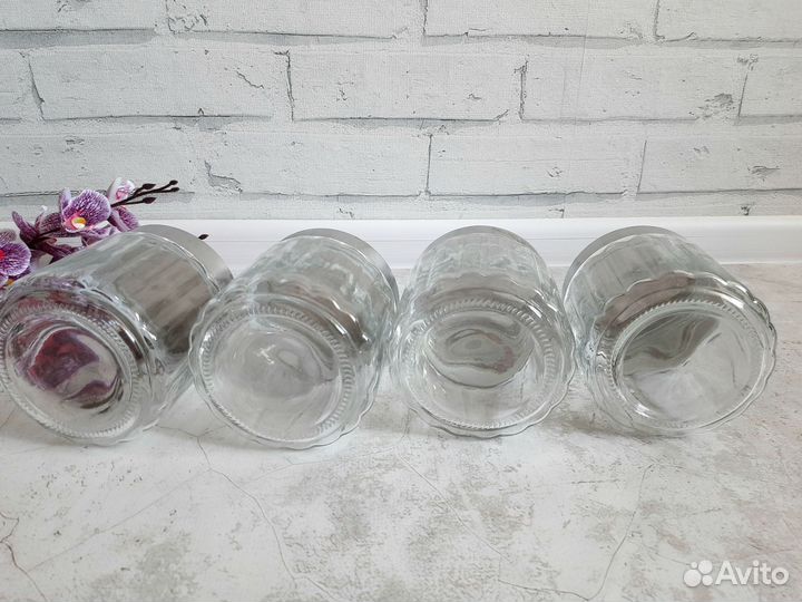 Банки стеклянные для хранения пакетом