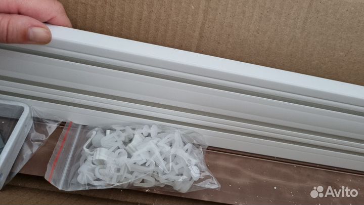 Карниз для штор 3 ряда 150см