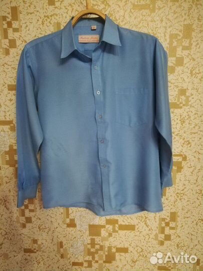 Школьные рубашки на мальчика 10-12 лет