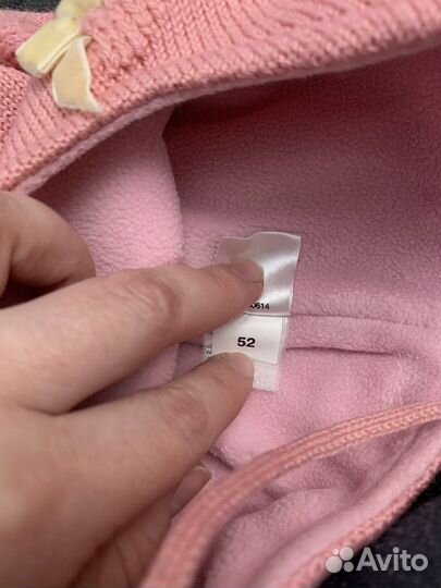 Шапки на девочку 52 размер (4-5 лет)