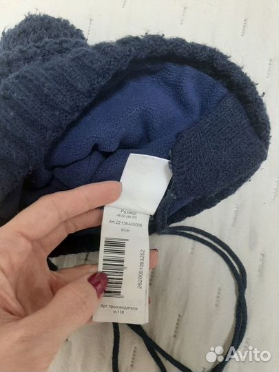 Шапка Акула 5-6лет весна