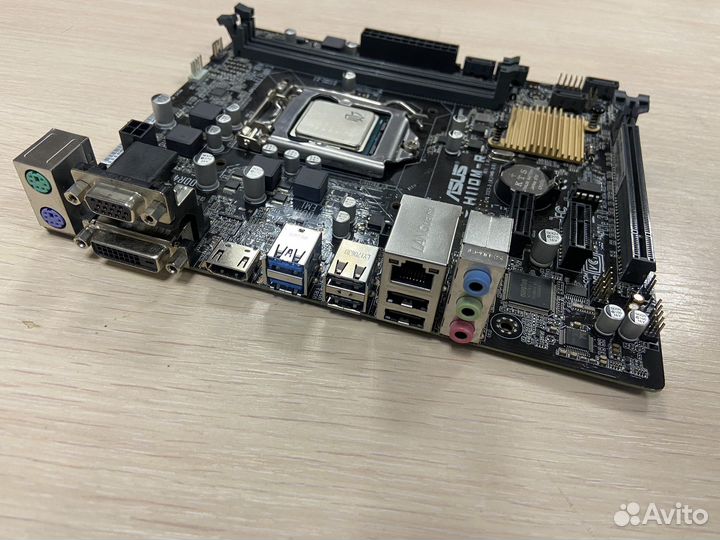 Комплект i5 6600, мат. плата asus H110M-R