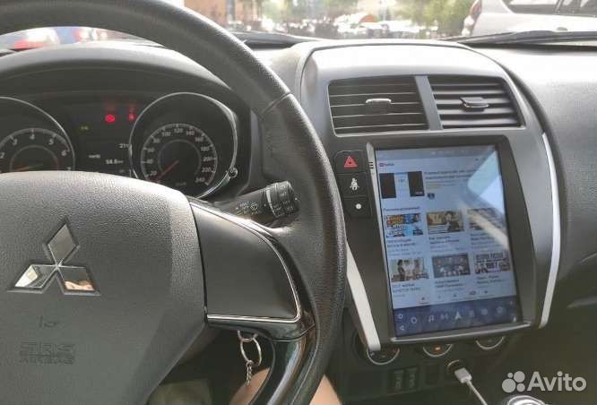 Mitsubishi ASX магнитола Android Тесла