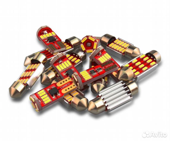 Led-лампы для BMW Gran tourer (f45/f46) в салон