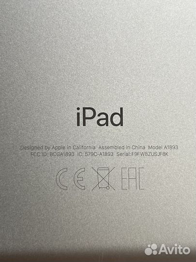 iPad 6 поколения 2018 32gb