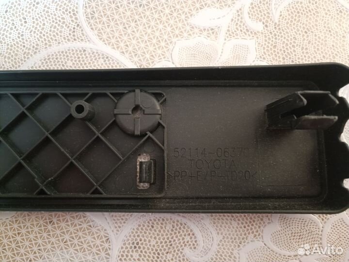 Площадка под гос номер Toyota Camry 7 XV50 11-17