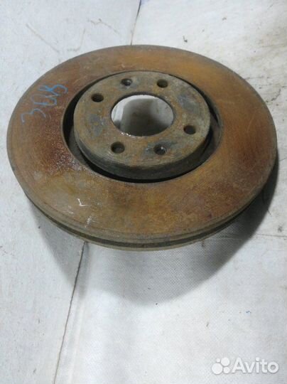 Диск тормозной передний Peugeot 308