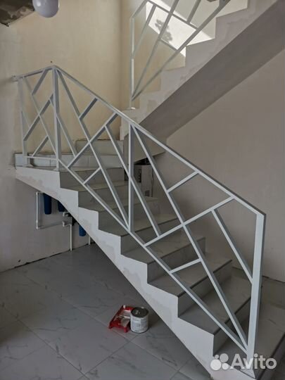 Перила в стиле лофт