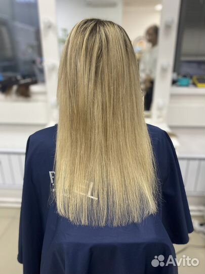 Наращивание волос Модель