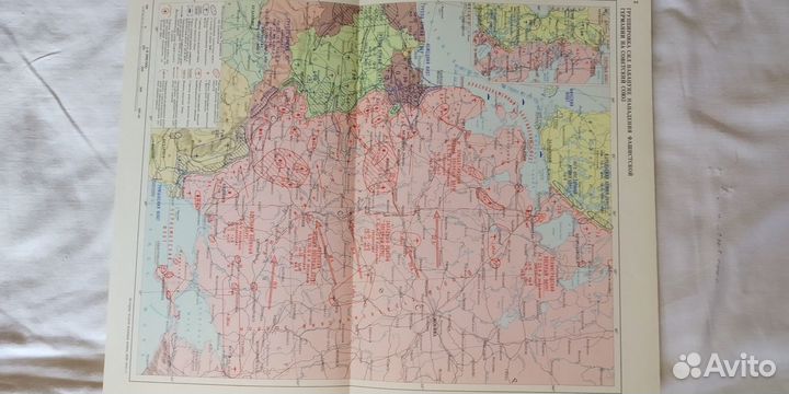 Карты боевых действий Второй мировой войны