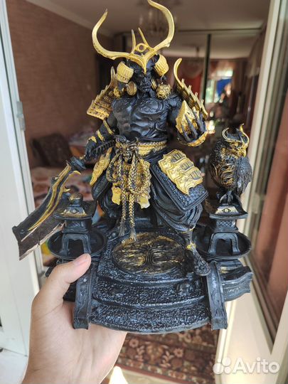 Фигурка японского демона самурая, фигурка Tenjin