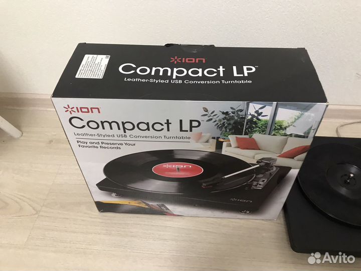 Ion Compact LP. Проигрыватели виниловых дисков