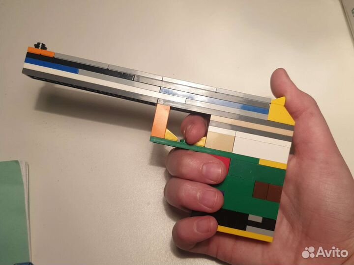 Lego пистолет
