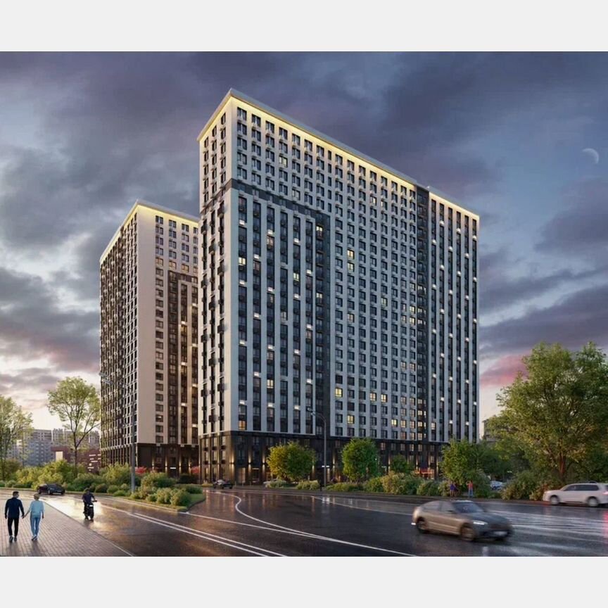 3-к. квартира, 60,8 м², 19/25 эт.