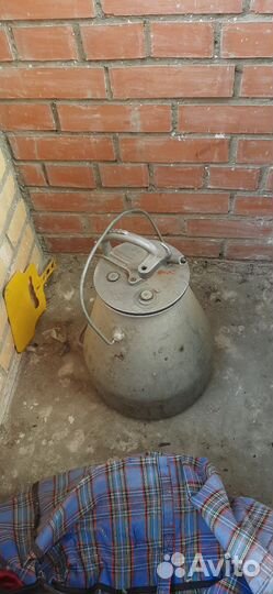 Фляга под молоко или брагу. Доставка