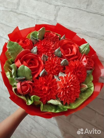 Зефирные цветы